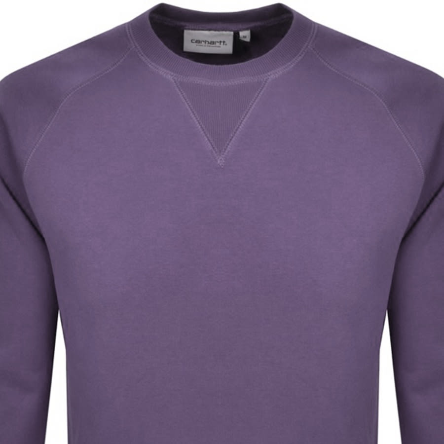 Alternative Image for ProductCarhartt Chase Sweatshirt Purple2